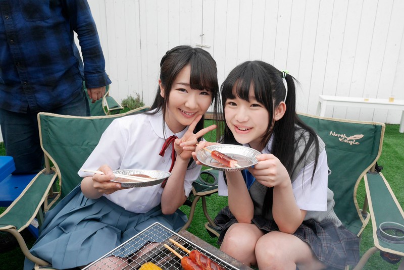 【美少女 】父・娘スワップ（交換）バーベキュー乱痴気近親相姦祭り！！｜h_491love00362
