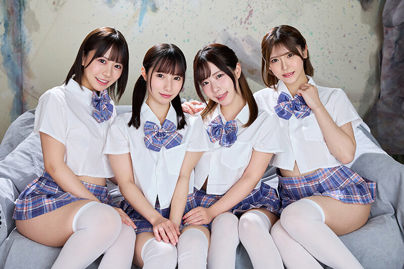 【コスプレ 柏木こなつ・沙月恵奈・皆瀬あかり】発射無制限！美少女J系風俗裏バイト｜urkk00116