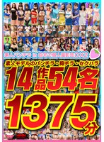 【セット商品 】素人パンチラ in 自宅で個人撮影会 DX2 1375分54人14作品｜h_1472bukgc00008